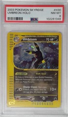 V1749: 2003: Umbreon: H30/H32: Skyridge: PSA: 8: NM-MT: 102261348